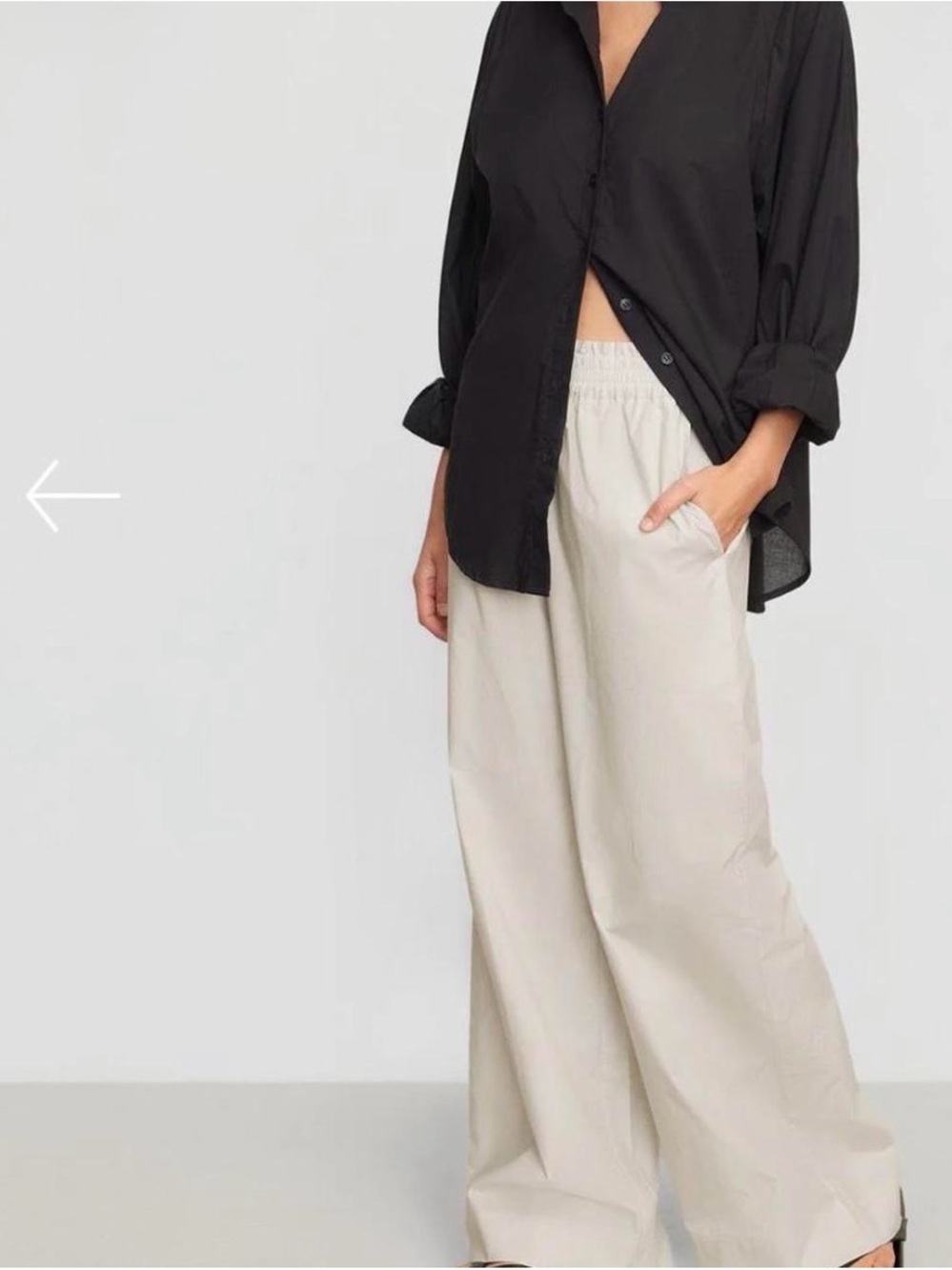 Modern Citizen Paula Pants in Light Beige